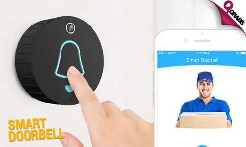 Cleverdog Wireless WiFi Doorbell - With Waterproof shell, inbuilt Mic, Speaker & Camera!